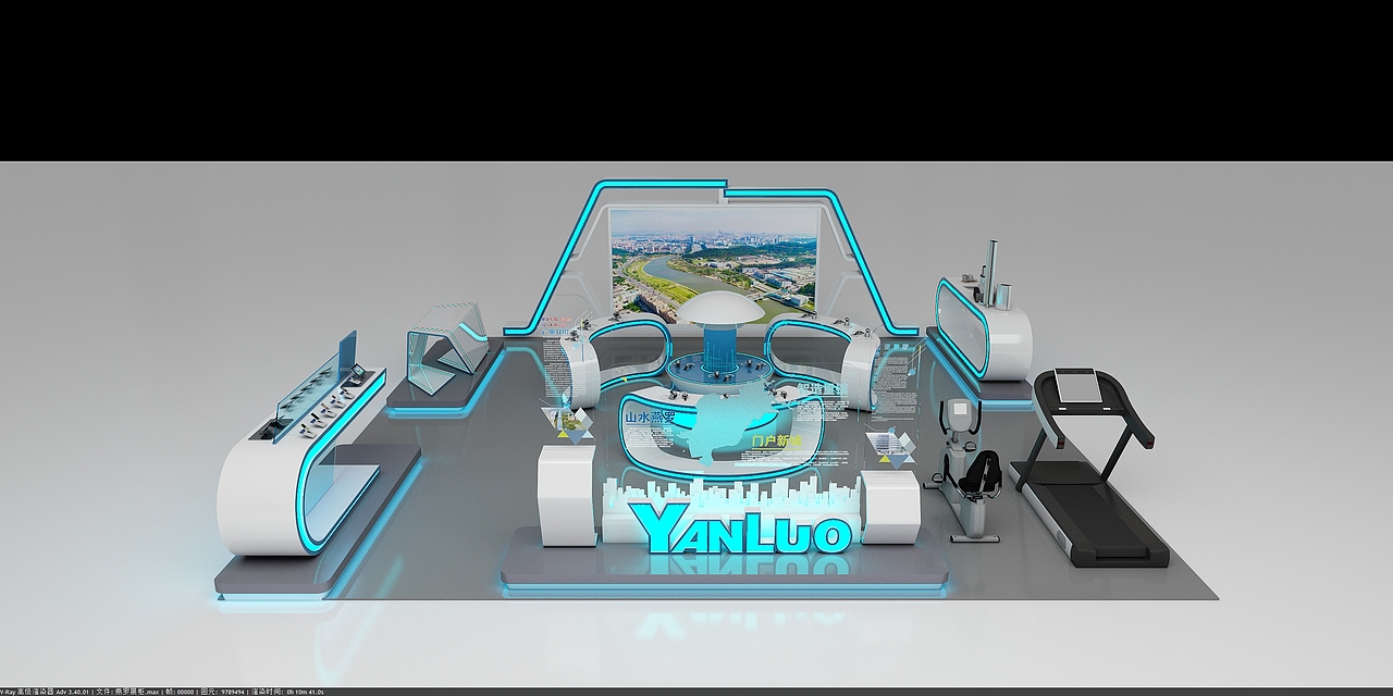燕罗展览（图ZMTY0Mjc0Mjg4） - 展陈设计 - 站酷设计师围绕中庭之蛇原创素材 - 站酷ZCOOL