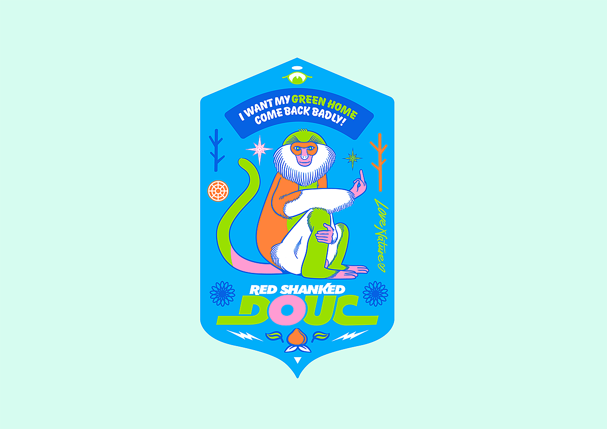 LOVE NATURE 动物系列图案设计（图ZMjMyMDk1NTI0） - 商业插画 - 站酷设计师PEMS原创素材 - 站酷ZCOOL