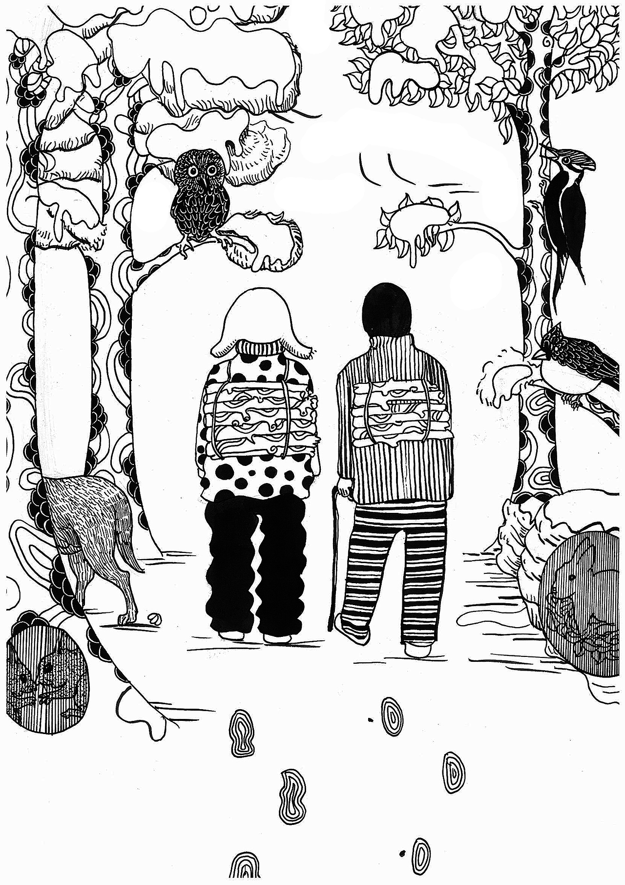 王尔德童话（图ZMjYxNjcxMDA=） - 商业插画 - 站酷设计师魇飘飘原创素材 - 站酷ZCOOL