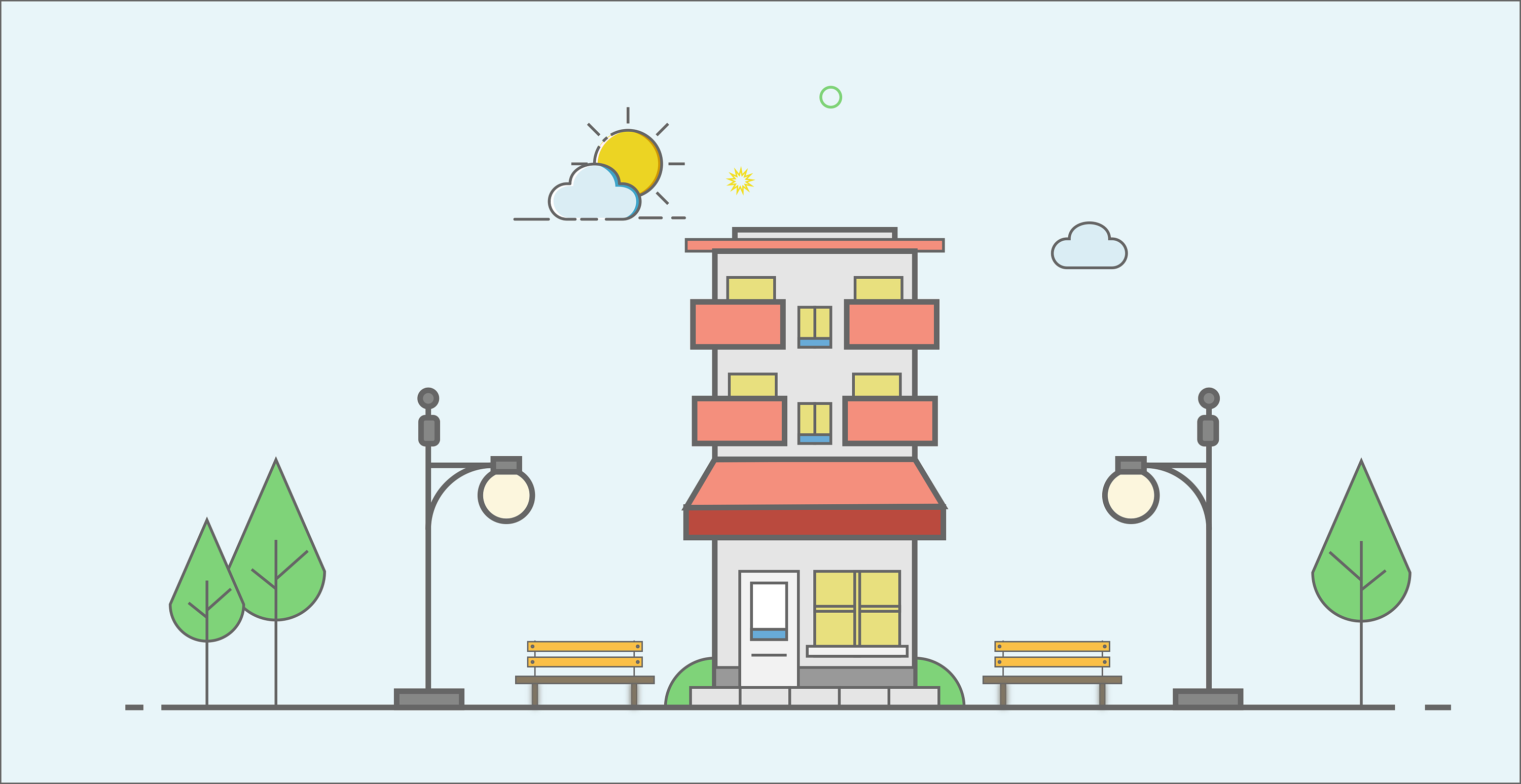 房子|插画|插画习作|布lz - 原创作品 - 站酷 (zcool)