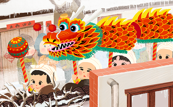 儿童应用“不一样的过年”（图ZNDEzNTk4NTI=） - 儿童插画 - 站酷设计师sopofan原创素材 - 站酷ZCOOL