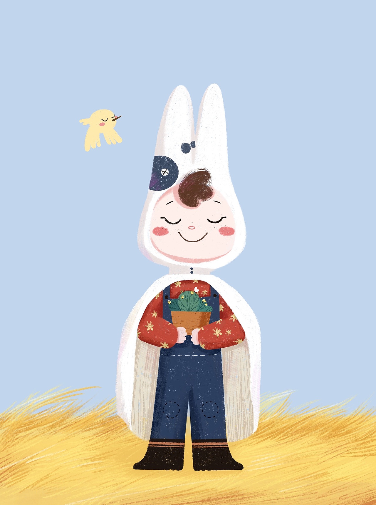 半臨?。▓DZMjIxMjQzNTA4） - 兒童插畫(huà) - 站酷設(shè)計(jì)師快樂(lè)肥宅多寶魚(yú)原創(chuàng)素材 - 站酷ZCOOL