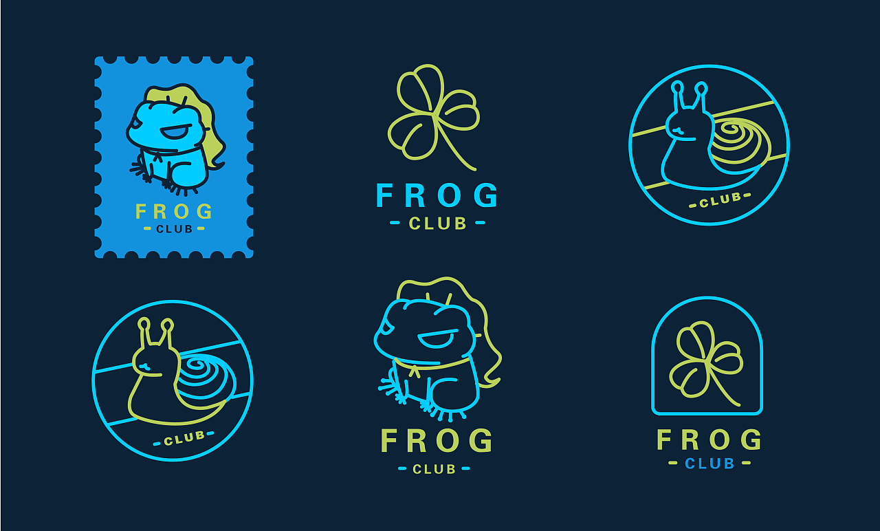 旅行青蛙图案|平面|logo|茉颜 - 原创作品 - 站酷 (zcool)