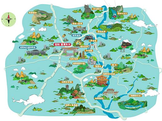 桂林金科地图