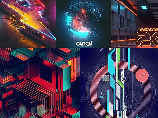 [动画工程] Beeple精品Cinema 4d 工程文件合集215个 C4D模板Win/Mac