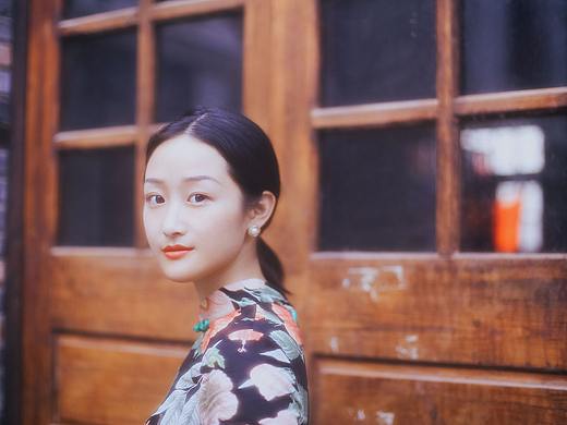第一次拍旗袍/