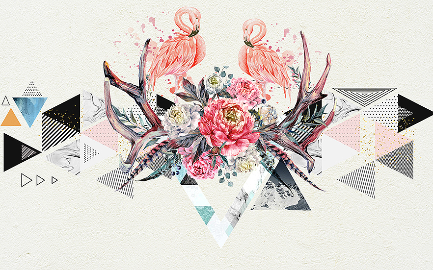 室内设计软装装饰画 只有有灵魂的画才能感受家的美好