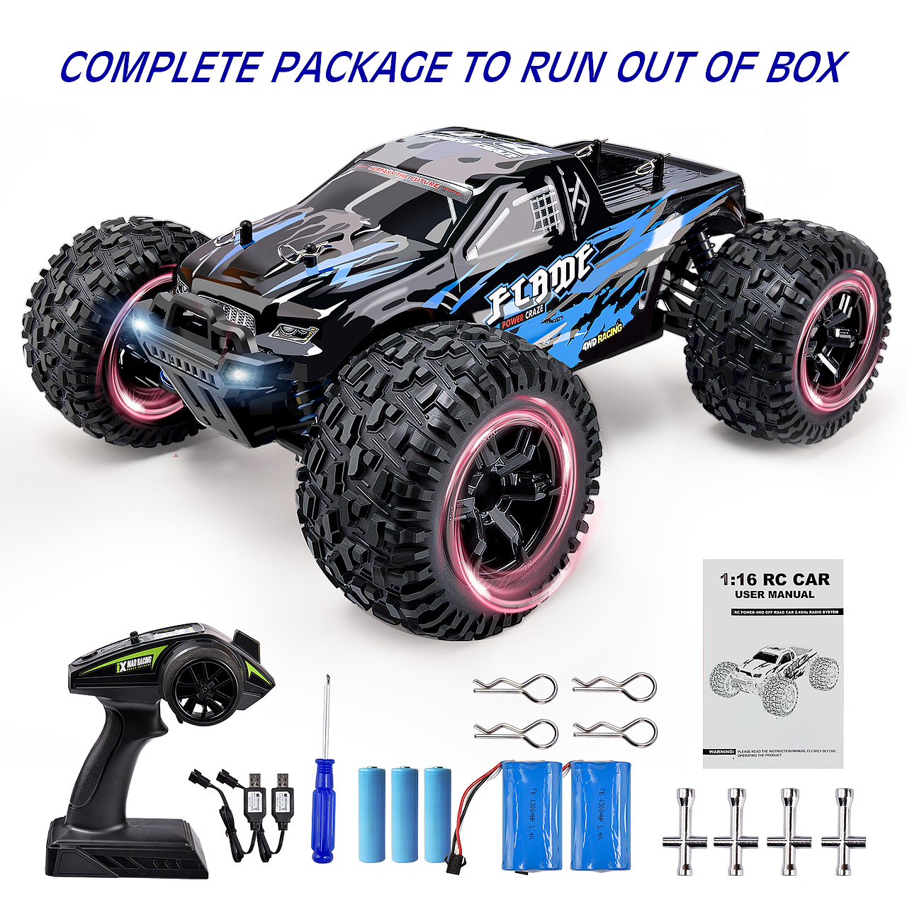 亚马逊玩具车主图和A+实例