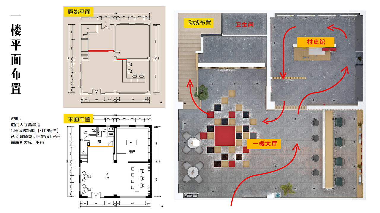 北山村 便民服务中心（图ZMzA3NjcyODI4） - 商业空间设计 - 站酷设计师飞林设计原创素材 - 站酷ZCOOL