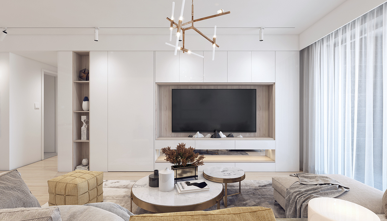 现代|简洁自然的色调透露着温柔