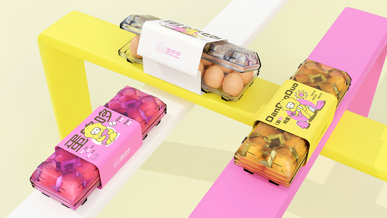 DANDUODUO新鲜鸡蛋 | 品牌全案设计（图ZMzY0NTUwNTA0） - 品牌 - 站酷设计师七七Sukina原创素材 - 站酷ZCOOL