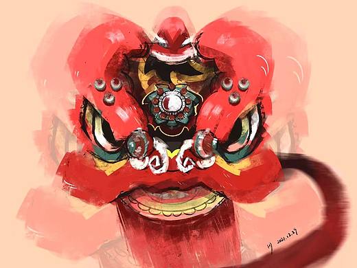 红狮头 雄狮少年