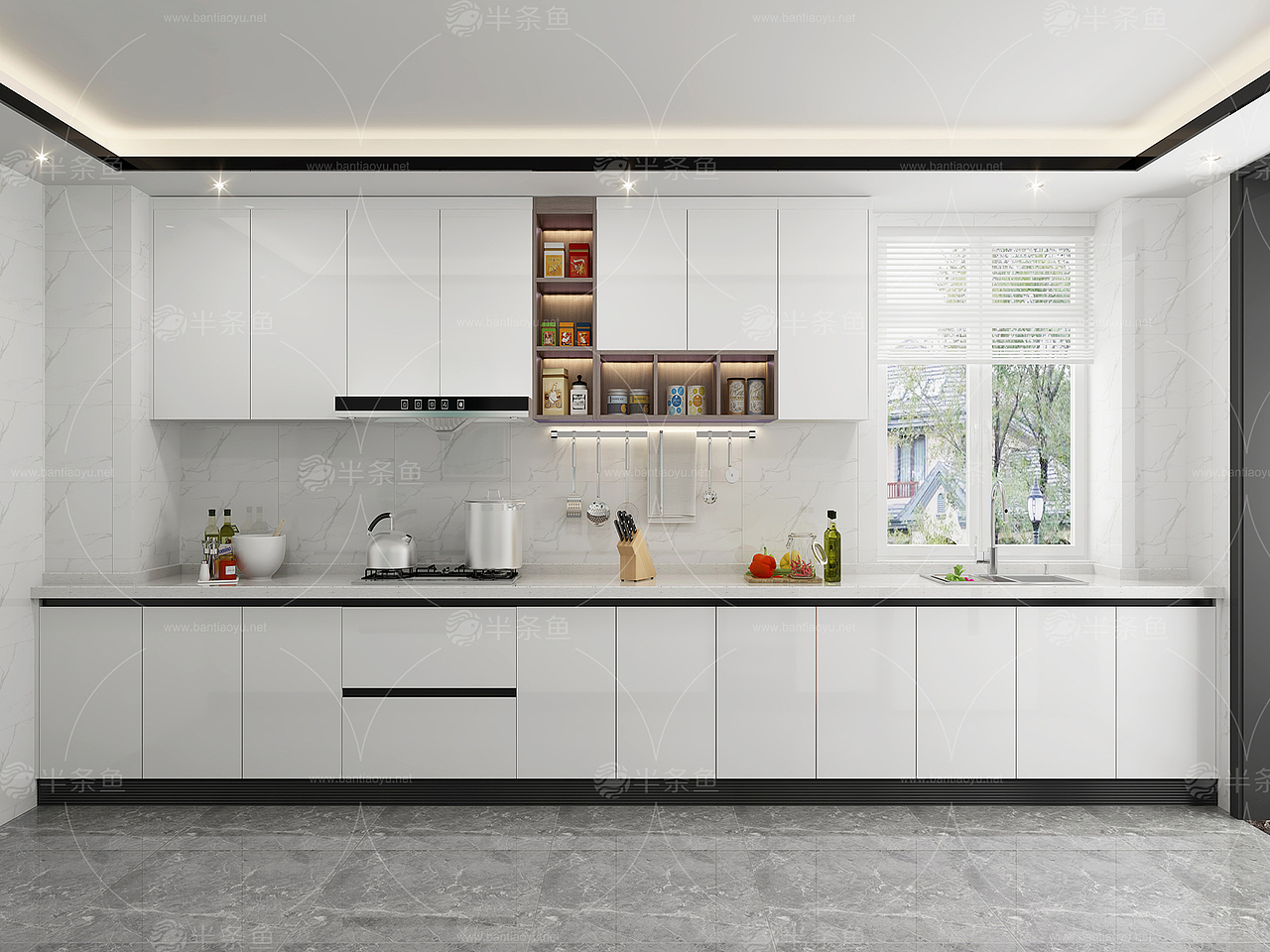 半条鱼家装效果图设计