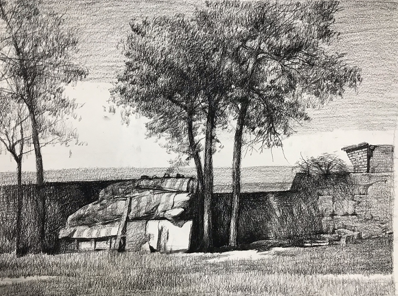 油画风景&素描风景|纯艺术|绘画|qhb先生_原创作品-站酷zcool