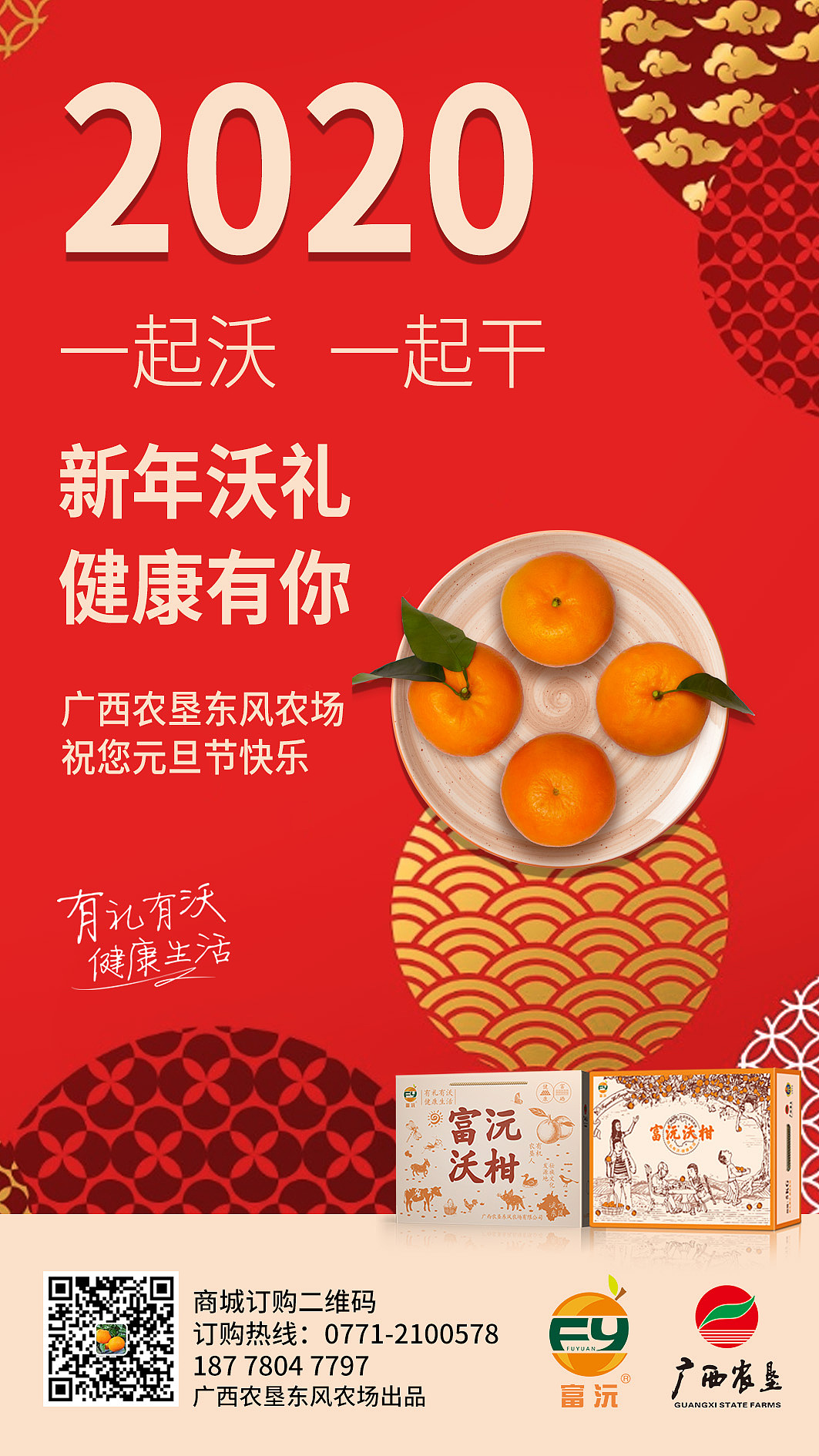 广西农垦富沅沃柑品牌包装推广