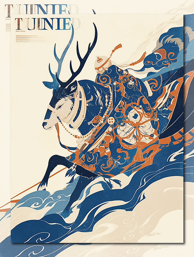 敦煌九色鹿系列