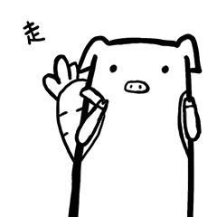 小方猪第二弹 微信表情包（图ZODUyNjgxMDA=） - 网络表情 - 站酷设计师bone008原创素材 - 站酷ZCOOL