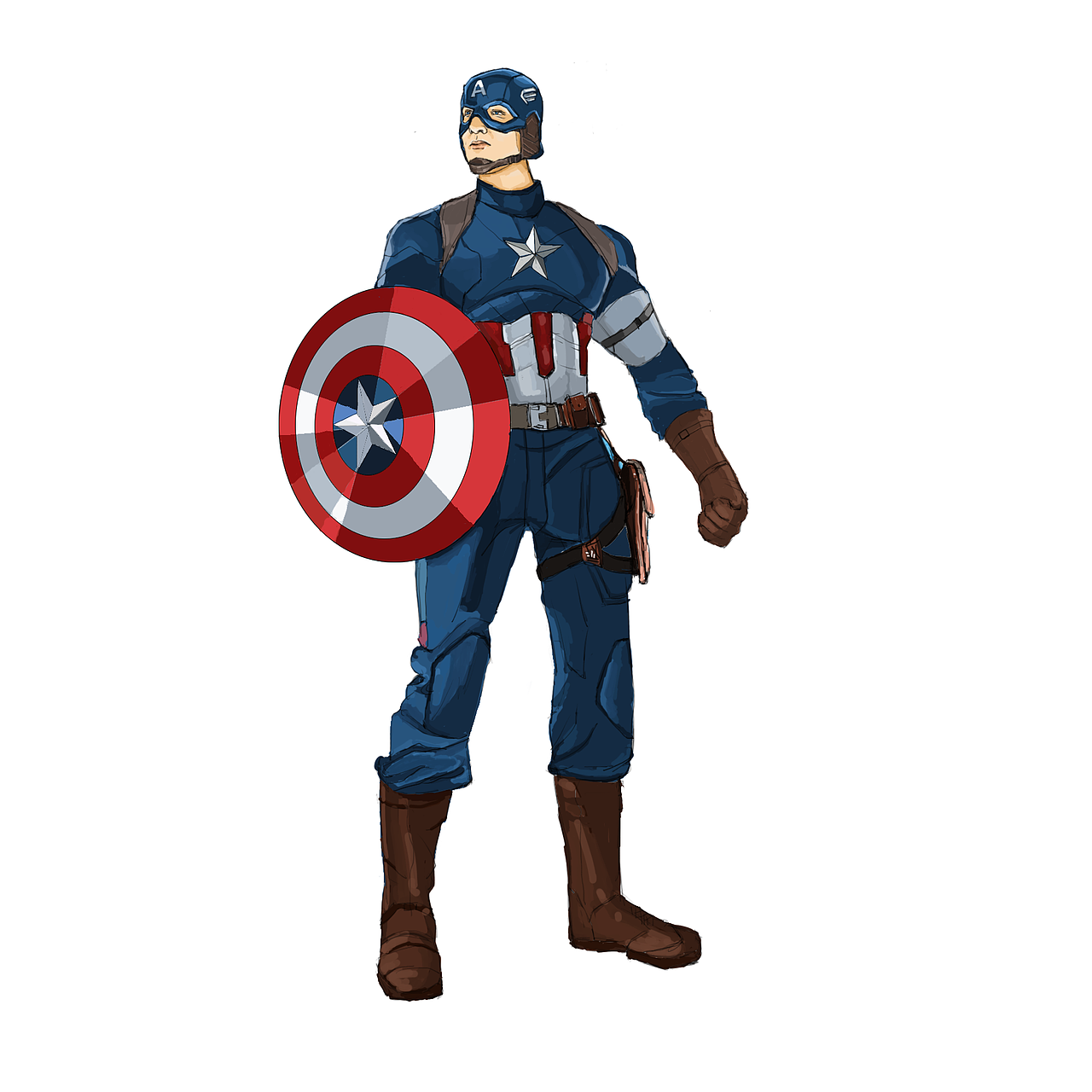 在一组超级英雄