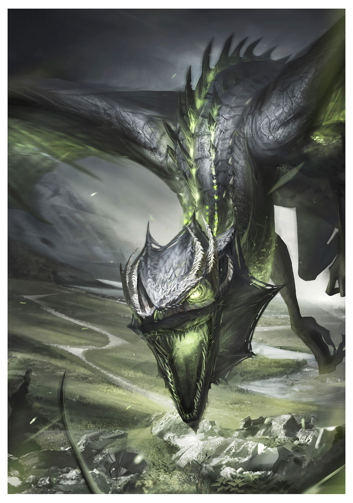 龙|插画|游戏原画|宋宋9481_原创作品-站酷zcool