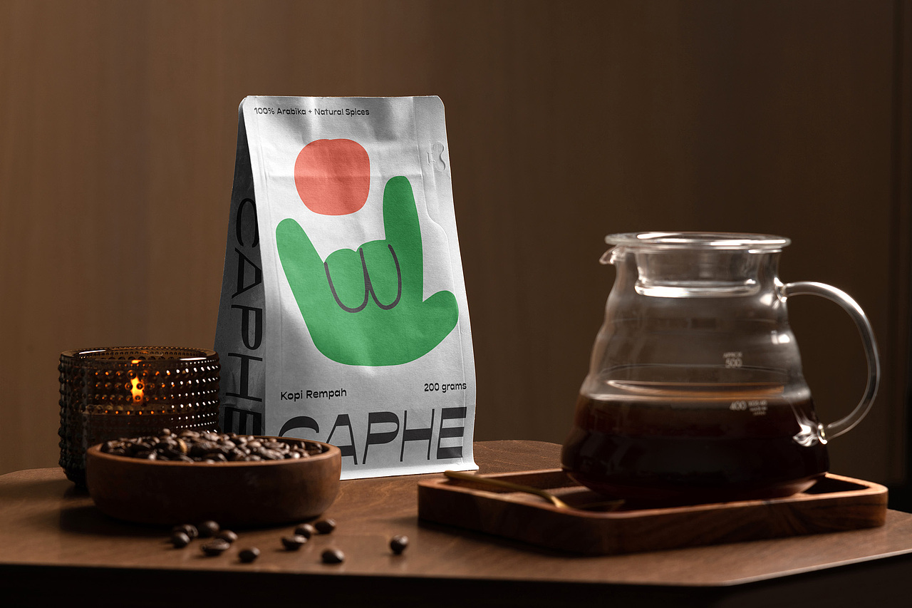 设计分享/ Caphe Coffee-品牌（图ZMjUzOTk0NzEy） - 品牌 - 站酷设计师BranD杂志原创素材 - 站酷ZCOOL