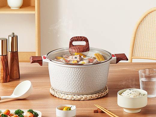 厨具摄影 | 饪意烹煮 白色汤锅