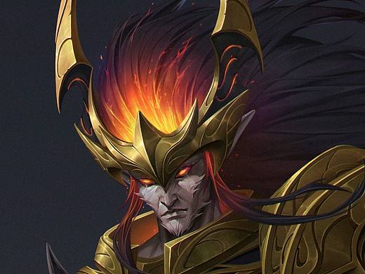 黑夜使者亚索立绘练习