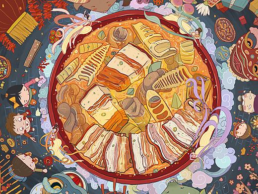 记儿时团圆的味道-腌笃鲜