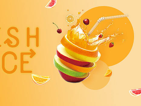 果汁banner