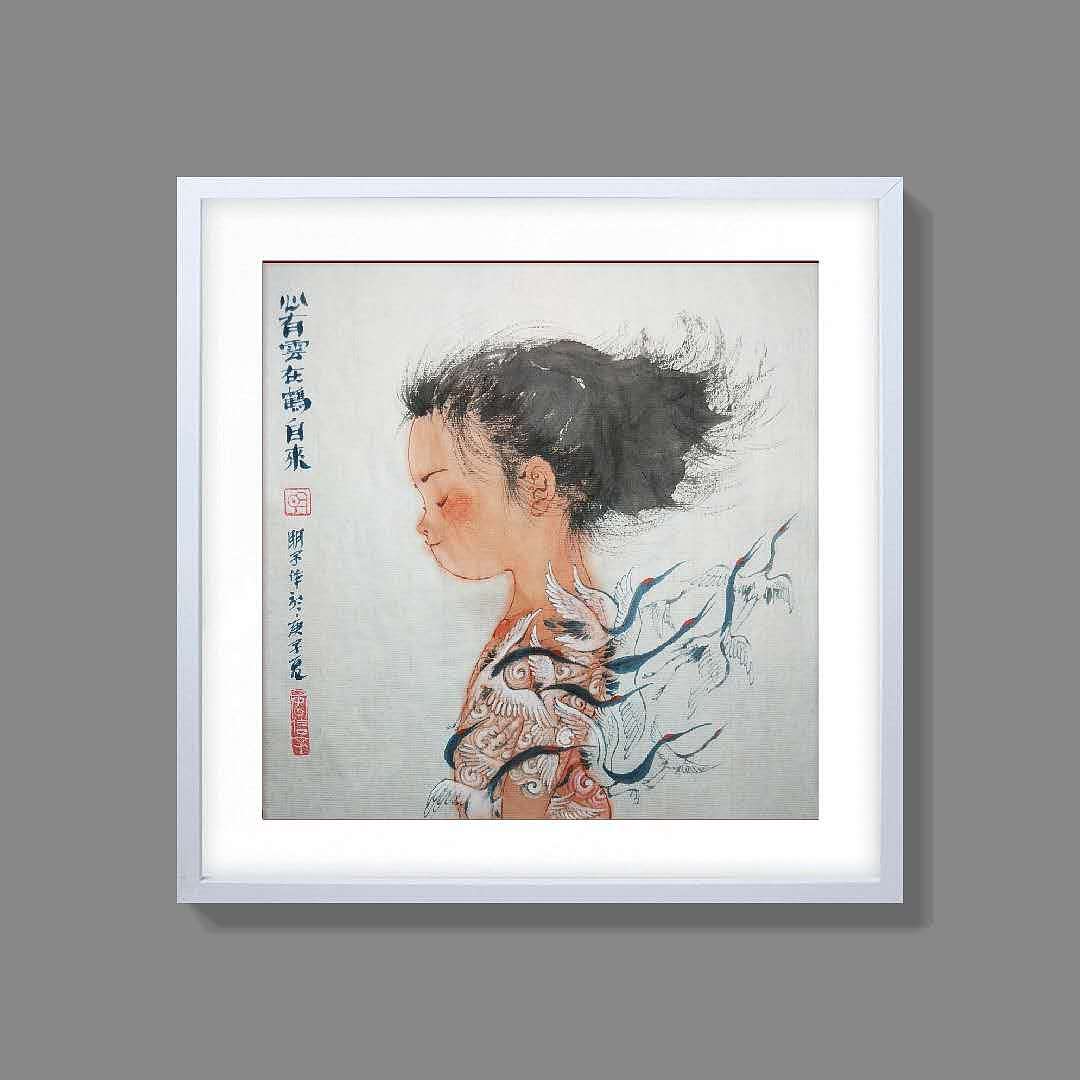 明子的水墨奇幻世界——《风信子系列》2,海量慎点。(图ZMjc3NTQzMTM2) - 绘画 - 站酷设计师明子水墨奇幻世界原创素材 - 站酷ZCOOL