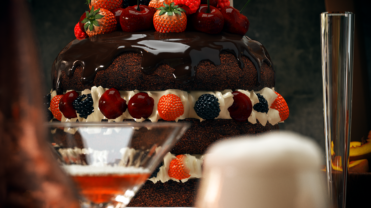 宴会（图ZMjA0MTg4NDM2） - 其他三维 - 站酷设计师一本正经的御宅1原创素材 - 站酷ZCOOL