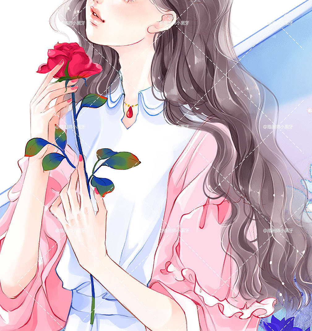 《花火》杂志封面_插画师小黑牙-站酷zcool