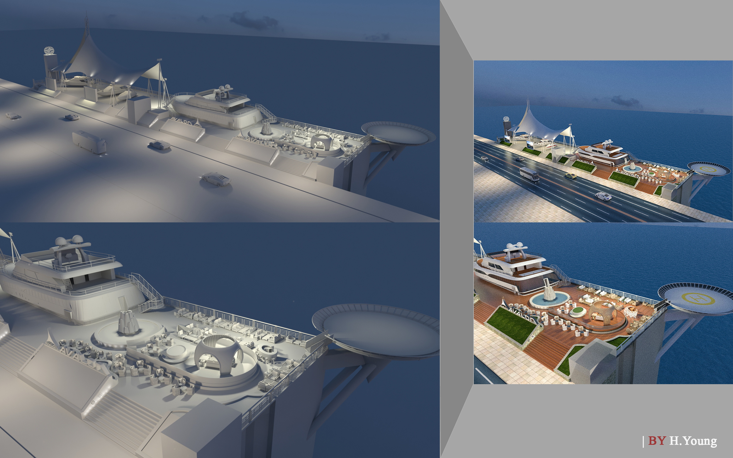 avalon游艇俱乐部 | 建筑及室内设计方案