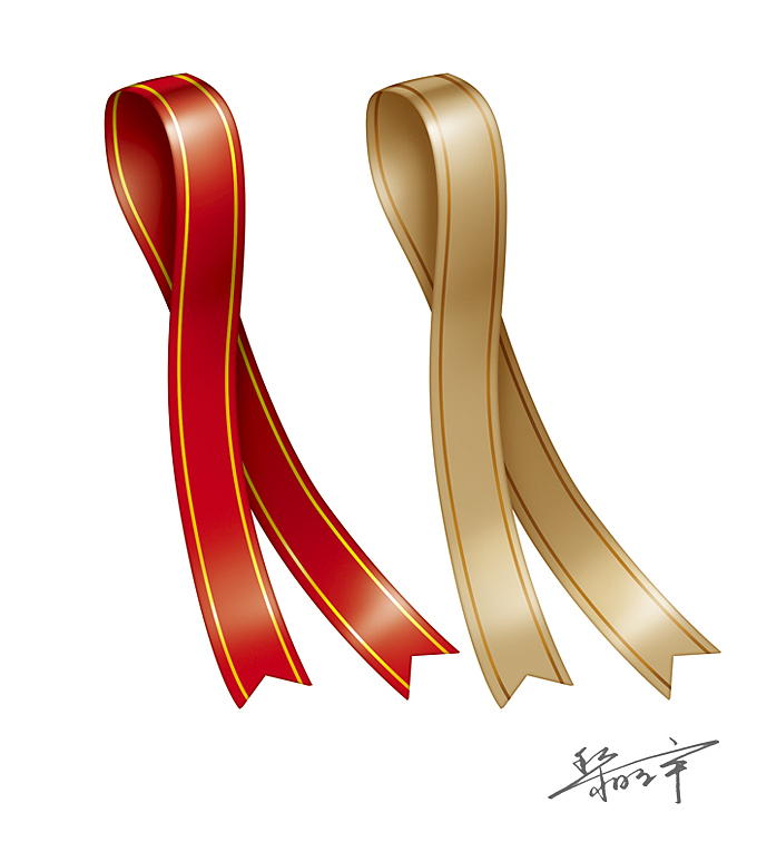 手绘飘带