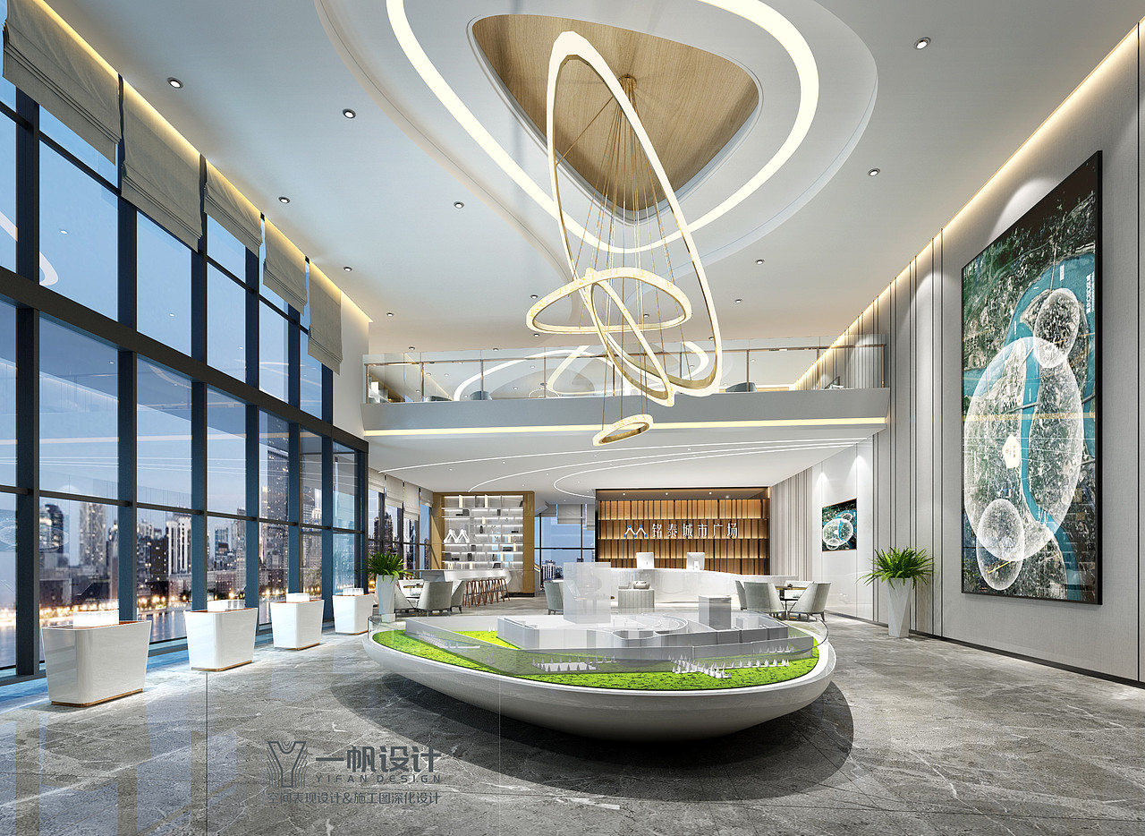 一帆设计&售楼部展示图
