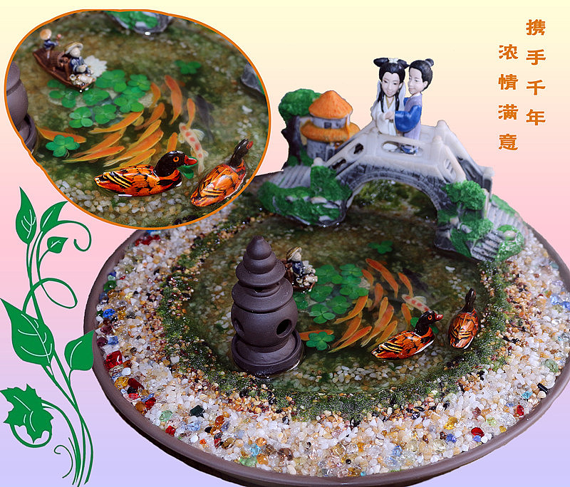 树脂画工艺品-携手千年（图ZMTIzODc0NjAw） - 生活用品 - 站酷设计师翱翔天宇原创素材 - 站酷ZCOOL