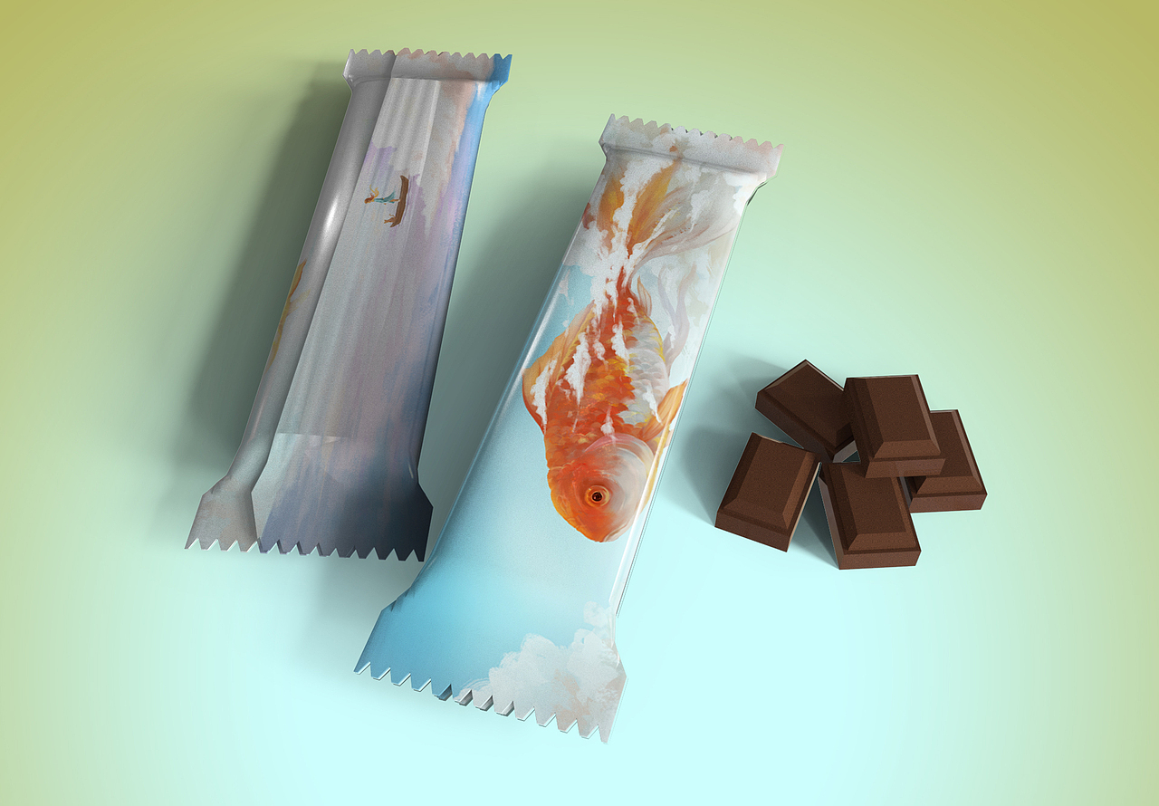 大鲸鱼与大金鱼