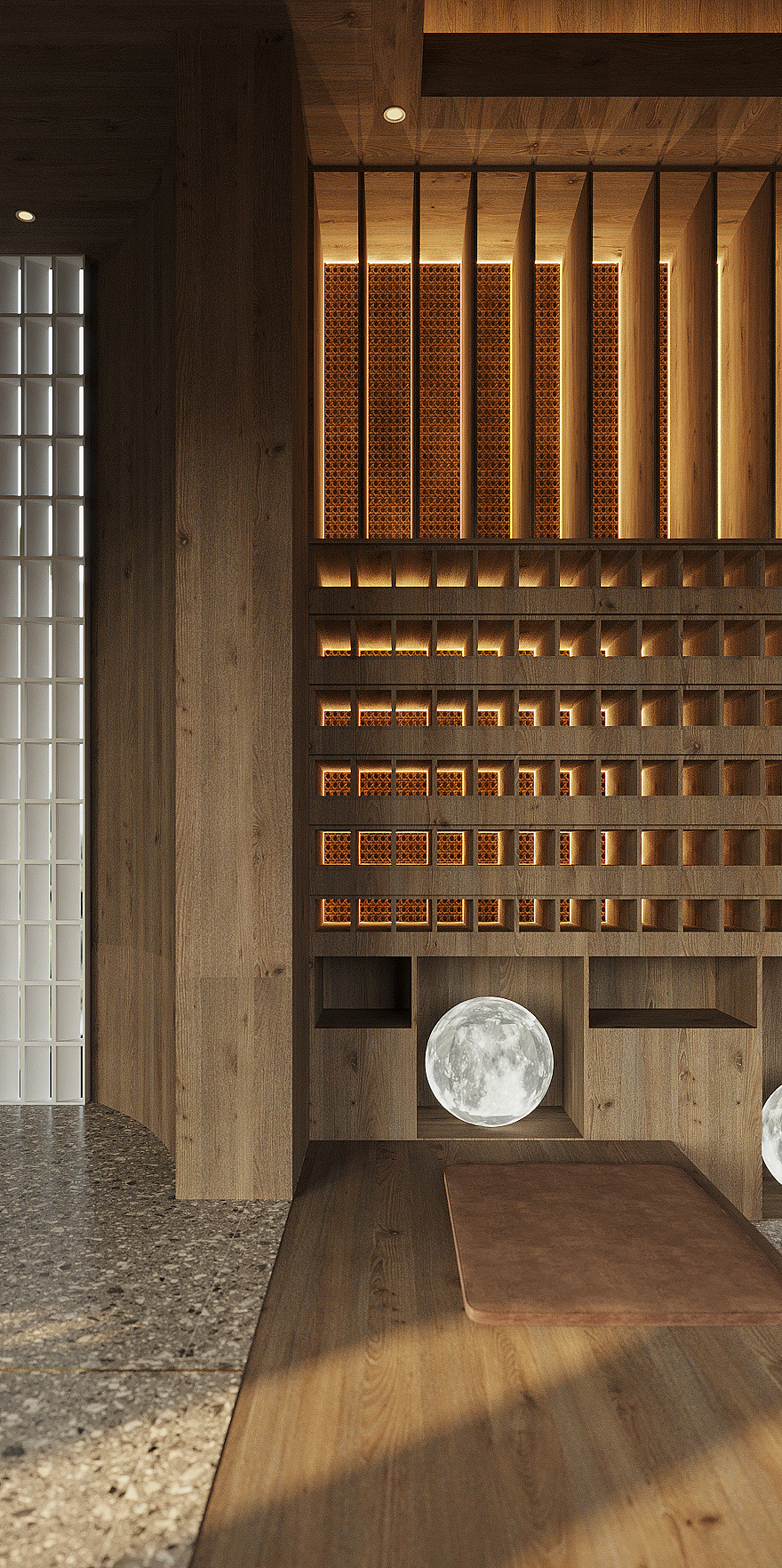 新中式书吧|空间|商业空间设计|后进之士 - 原创作品 - 站酷 (zcool)