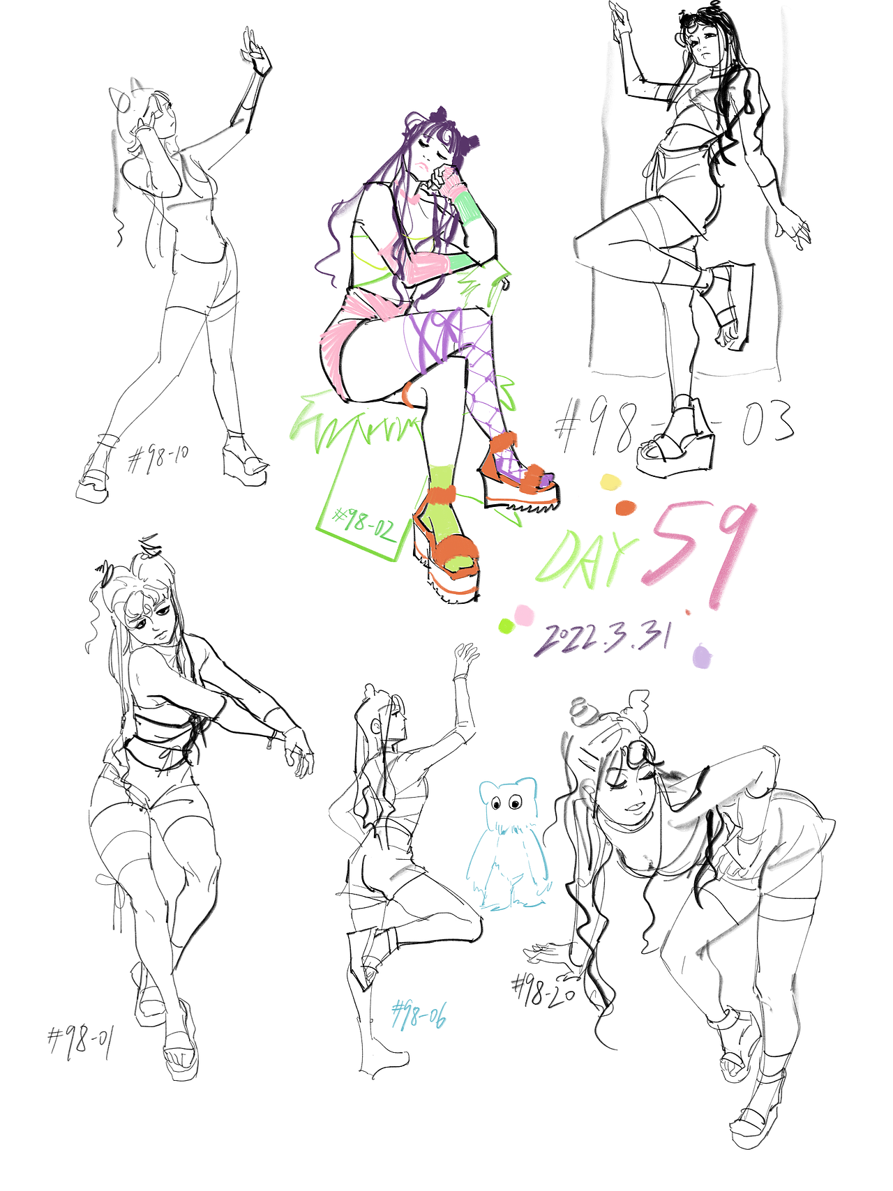 #速写60天挑战赛# day59@速写班长