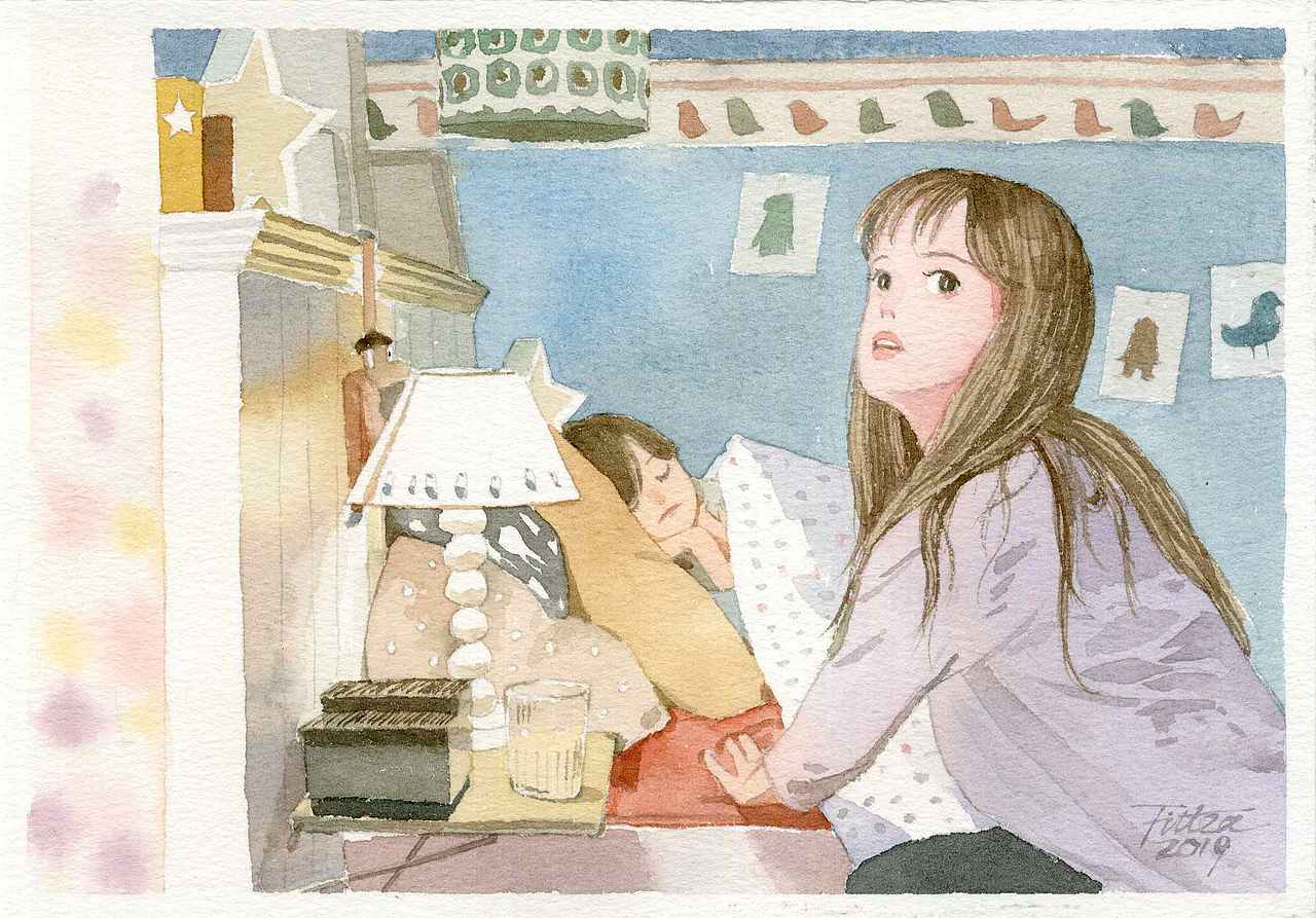 几张水彩小画（图ZMTUyNDIyMDI0） - 创作习作 - 站酷设计师fitlea原创素材 - 站酷ZCOOL