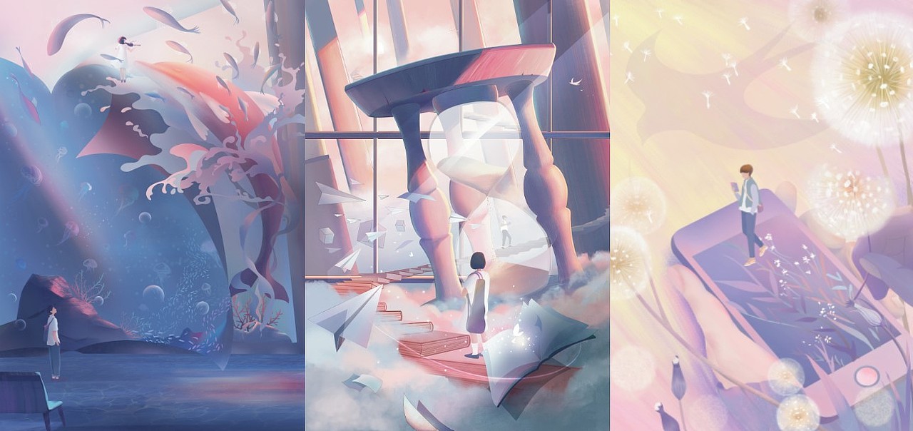 青春系列（图ZMjg0Mjk2MTQ4） - 创作习作 - 站酷设计师nulitianshi原创素材 - 站酷ZCOOL