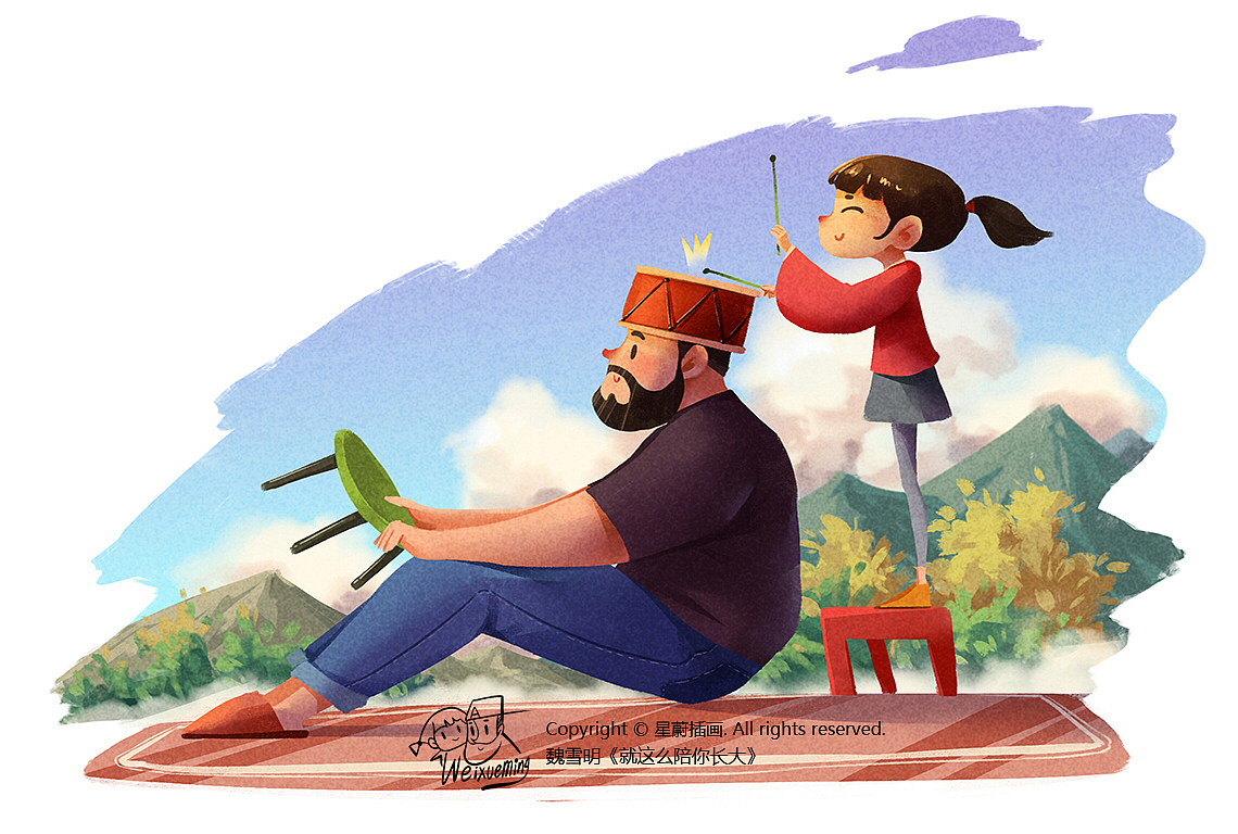 “咚咚咚!到站啦!”
我们总是开着“神奇的车”<br>游历山河。