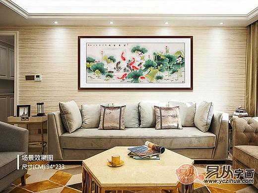 家居沙发墙上挂什么好 花鸟画让家居焕发无限光彩