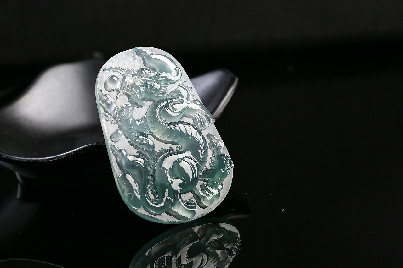 翡翠龙牌 翡翠佛公