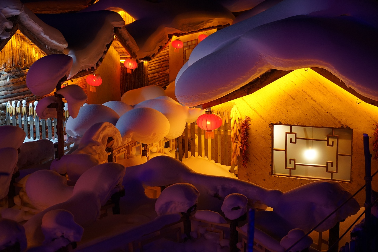 【2017·记录生活】东北雪乡（图ZMjQxNDcyMTcy） - 风光摄影 - 站酷设计师席振凯原创素材 - 站酷ZCOOL