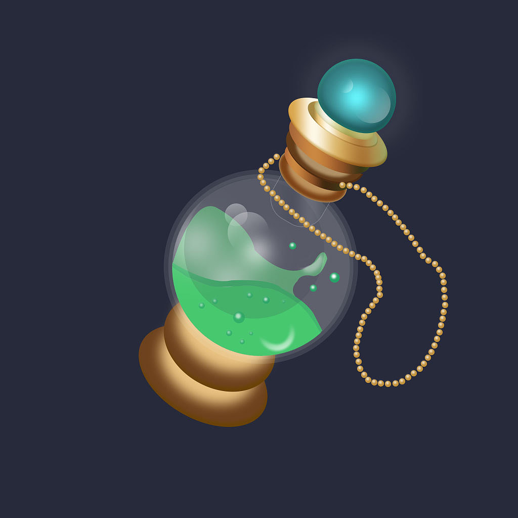 扁鹊药瓶(临摹练习)|插画|游戏原画|z53068634 - 原创作品 - 站酷