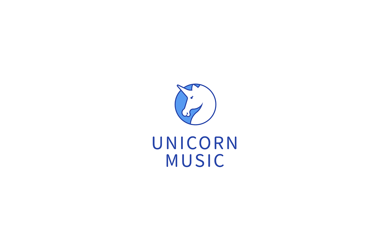 UNICORN MUSIC LOGO DESIGN（图ZMTAyNTA1NjM2） - Logo - 站酷设计师我叫小5_原创素材 - 站酷ZCOOL