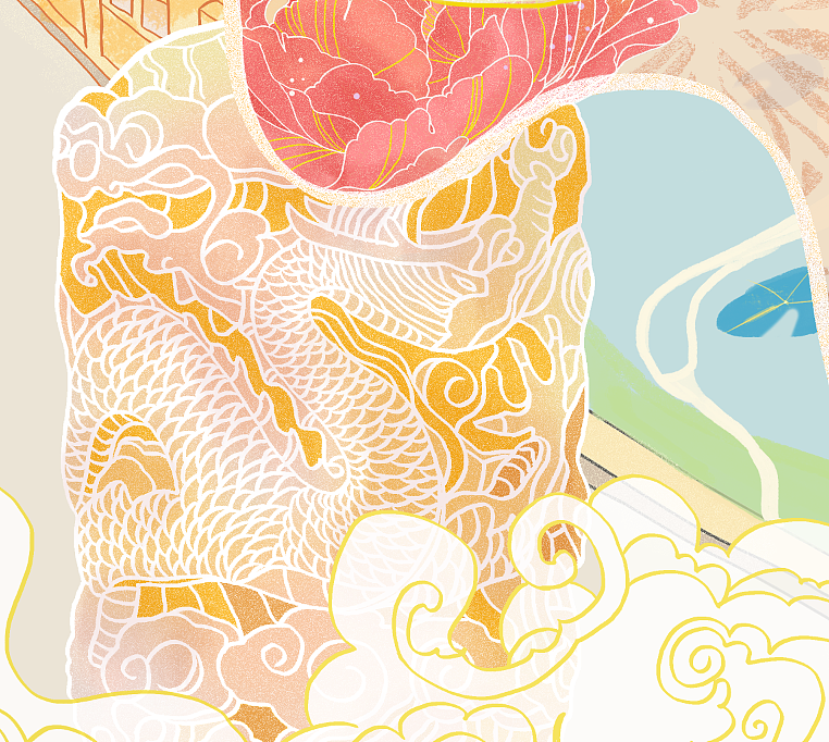 烤鸭回宫商业插画（图ZMjE4NTA0NDI4） - 商业插画 - 站酷设计师方醒醒原创素材 - 站酷ZCOOL