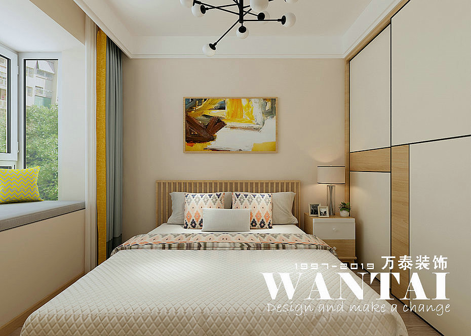 泰安和园装修 | 北欧 116 m² 装修效果图 —— 张莎莎