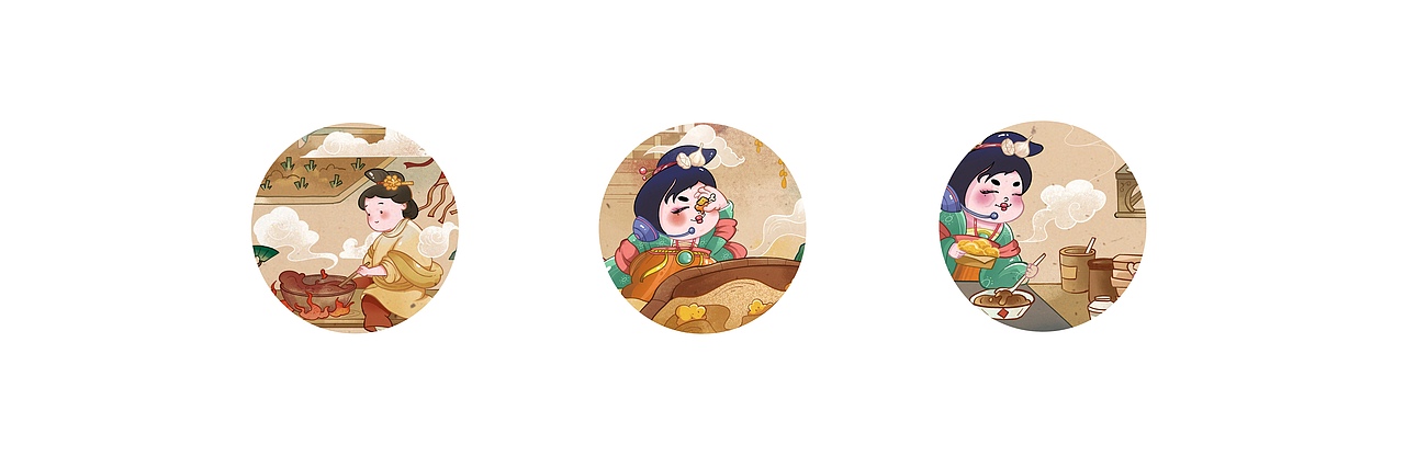 【炸鸡包装】制作流程插画（图ZMjg0NDM0ODQ0） - 商业插画 - 站酷设计师花花MAX原创素材 - 站酷ZCOOL