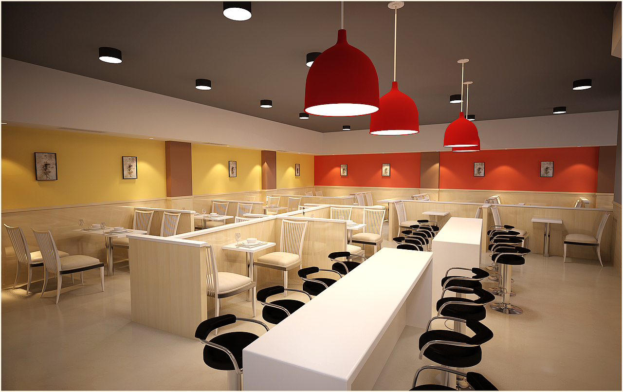 餐饮空间（图ZNzY1MDAyNA==） - 机械/交通 - 站酷设计师Lupinghua原创素材 - 站酷ZCOOL